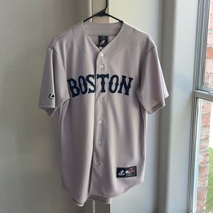 Boston Red Sox Majestic Team Jersey - Gray